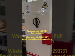 PUR Flat Lamination Mistrz: wiązanie forniru zerowego drewna